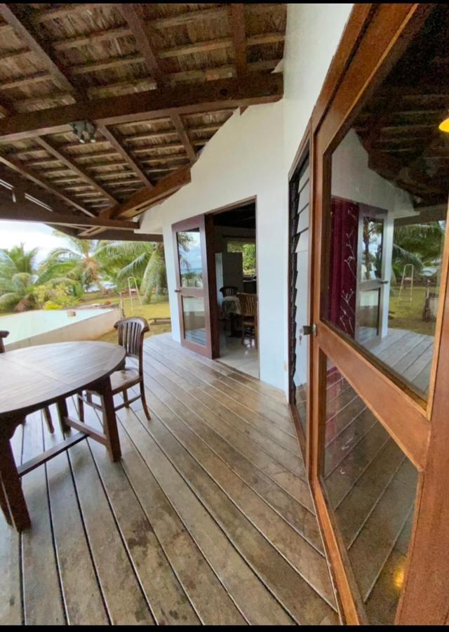 Chez Taua Maison Isolee Pas De Wifi Ni Bus Opoa Exterior photo